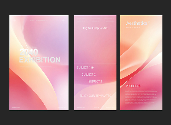 모양 템플릿 디자인 배너템플릿 포스터 예술 컬러 그래픽 디지털 전시회 모던 그림 작품 창의성 2020년 세련 이미지템플릿 AI파일 배너 미술 전시 연도 파일형식 벡터