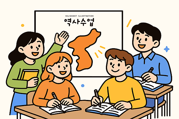 학생 교육 지도 일러스트 교과목 교실 수업 협력 실험 친구 학습 교사 교양 기록 발표 그룹 역사 토론 동아리 지리 참여 국내일러스트 AI파일 직업 학교 관계 파일형식 벡터