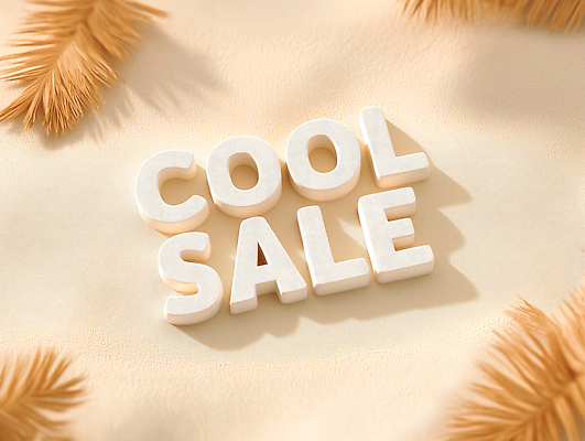 JPG 편집이미지 문자 디자인 백그라운드 문구용품 이벤트 장식 여름 세일 흰색 감각 분위기 마케팅 프로모션 편집3D AI컴퓨터그래픽 AI콘텐츠 계절 컬러 컨셉 3D 오브젝트 파일형식