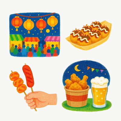 PSD 손 일러스트 놀이 디저트 조명 맥주 여러명 야외 축제 치킨 분위기 저녁 핫도그 길거리음식 먹거리 국내일러스트 음식 다수 컨셉 주류 패스트푸드 사람 신체부위 야간 닭고기요리 파일형식