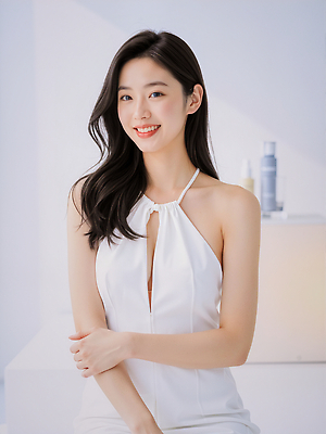 JPG 모델 편집이미지 패션 포즈 미소 뷰티 촬영 화장품 매력적 흰색 우아함 피부 과제 뷰티풀 의료성형뷰티 스타일 편집실사 AI인물포토 AI콘텐츠 컬러 컨셉 표정 신체부위 CG 파일형식 AI포토