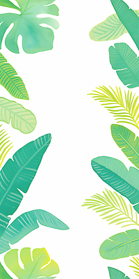 JPG 식물 디자인 컬러 백그라운드 잎 패턴 일러스트 자연 열대 풍경 장식 초록색 여름 파란색 열대우림 화사함 조화 수목 국내일러스트 AI일러스트 AI콘텐츠 계절 컨셉 무늬 숲 생태계 파일형식