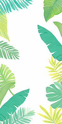 JPG 식물 디자인 컬러 백그라운드 잎 일러스트 자연 생명 열대 밝음 회화 장식 초록색 여름 금색 그림 심플 화사함 자연친화적 국내일러스트 AI일러스트 AI콘텐츠 계절 컨셉 말하기 생태계 파일형식