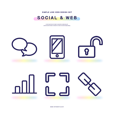 아이콘 디자인 통신 그래프 스마트폰 카메라 웹 표현 접속 모던 소셜미디어 잠금해제 2D아이콘 AI파일 인터넷 전자제품 핸드폰 스마트기기 파일형식 벡터