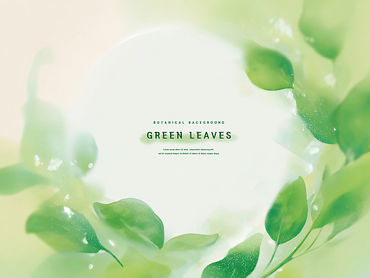 PSD 식물 디자인 계절 백그라운드 잎 일러스트 자연 생명 초록색 평화 환경 그림 생태계 청록색 뷰티풀 차분 국내일러스트 컬러 컨셉 파일형식