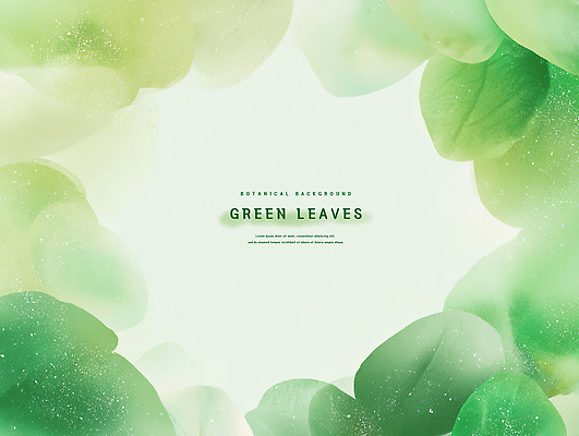 PSD 식물 백그라운드 잎 일러스트 자연 생명 그림자 초록색 빛 평화 고요 신선 분위기 유기농 부드러움 조화 뷰티풀 생동감 국내일러스트 웰빙 컬러 컨셉 감각 생태계 파일형식