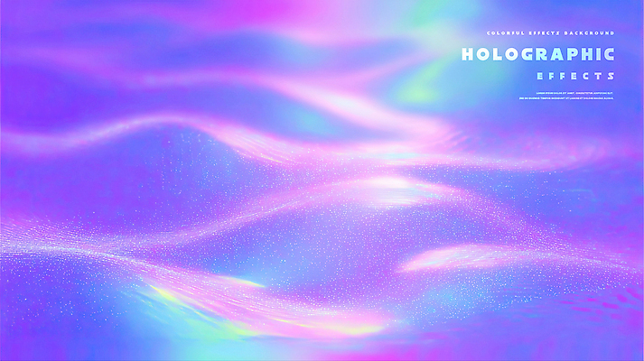 PSD 디자인 물결 예술 컬러 백그라운드 일러스트 그래픽 빛 꿈 흐름 표현 입자 모던 그림 감성 홀로그램 효과 국내일러스트 컨셉 파일형식