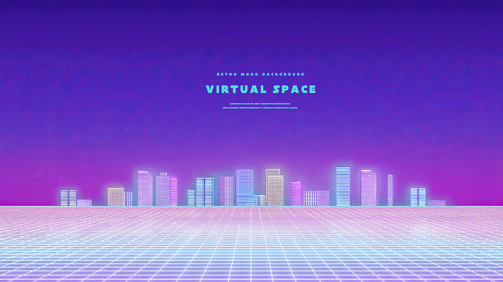 PSD 디자인 컬러 백그라운드 일러스트 추상 조명 건물 그래픽 도시풍경 디지털 분위기 사이버 모던 그림 복고 가상공간 스타일 국내일러스트 건축물 컨셉 무늬 풍경 도시 파일형식