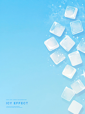 PSD 디자인 예술 컬러 조각 백그라운드 패턴 일러스트 자연 추상 그래픽 여름 파란색 빛 얼음 물방울 투명 차가움 시원함 상쾌 질감 국내일러스트 자연요소 계절 감정 무늬 생태계 파일형식