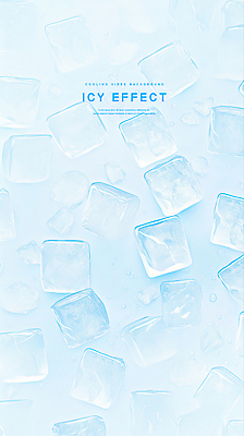 PSD 디자인 컬러 조각 백그라운드 일러스트 재료 자연 물 여름 얼음 촬영 신선 투명 감각 차가움 시원함 이미지 테마 국내일러스트 자연요소 계절 생태계 파일형식