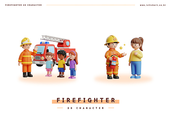 PSD 편집이미지 어린이 엄마 커뮤니케이션 협력 3D캐릭터 미소 안전 소방관 소방차 안전교육 소통 공동체 화재예방 이미지편집 편집3D 캐릭터 교육 컨셉 가족 자동차 표정 사람 3D 구조원 소방 예방 파일형식