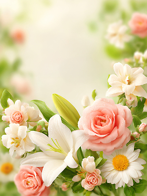 JPG 식물 편집이미지 계절 꽃잎 꽃 잎 자연 장미 정원 봄 데이지 향기 화사함 조화 뷰티풀 편집실사 AI포토 AI콘텐츠 컨셉 CG 생태계 냄새 파일형식