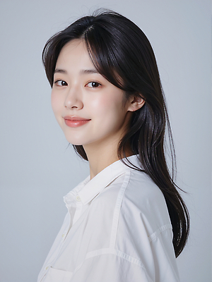 JPG 편집이미지 여자 패션 백그라운드 표정 미소 사람 카메라 머릿결 뷰티풀 의료성형뷰티 스타일 편집실사 AI인물포토 AI콘텐츠 전자제품 CG 파일형식 AI포토