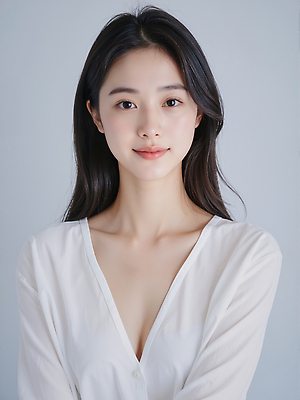 JPG 편집이미지 헤어스타일 감정 포즈 미소 촬영 매력적 뷰티풀 의료성형뷰티 스타일 편집실사 AI인물포토 AI콘텐츠 컨셉 표정 CG 파일형식 AI포토