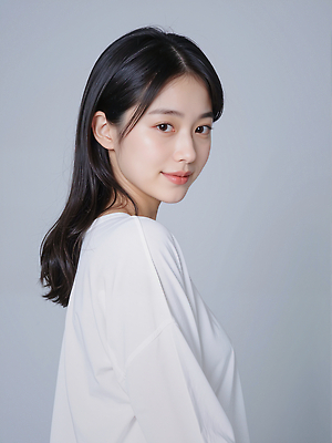 JPG 편집이미지 긴머리 헤어스타일 패션 백그라운드 미소 사람 매력적 우아함 뷰티풀 의료성형뷰티 스타일 편집실사 AI인물포토 AI콘텐츠 컨셉 표정 CG 파일형식 AI포토