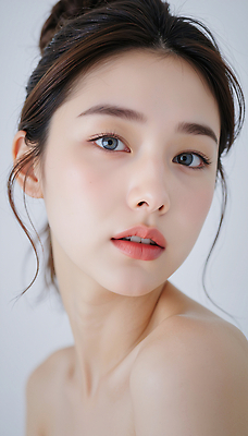 JPG 모델 편집이미지 여자 감정 포즈 표정 뷰티 카메라 우아함 피부 뷰티풀 의료성형뷰티 편집실사 AI인물포토 AI콘텐츠 컨셉 사람 신체부위 전자제품 CG 파일형식 AI포토