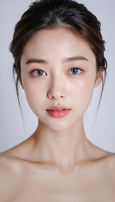 JPG 모델 편집이미지 헤어스타일 여자 조명 앞모습 화장 뷰티 촬영 피부 피부관리 뷰티풀 의료성형뷰티 편집실사 AI인물포토 AI콘텐츠 뷰포인트 사람 신체부위 CG 파일형식 AI포토