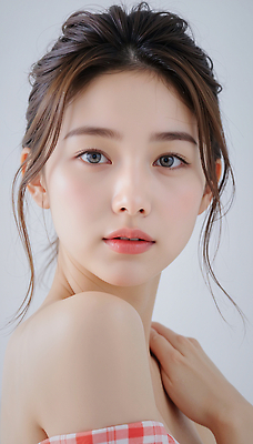 JPG 모델 편집이미지 헤어스타일 여자 패션 표정 미소 앞모습 청춘 화장 뷰티 촬영 피부 뷰티풀 의료성형뷰티 편집실사 AI인물포토 AI콘텐츠 뷰포인트 컨셉 사람 신체부위 CG 파일형식 AI포토