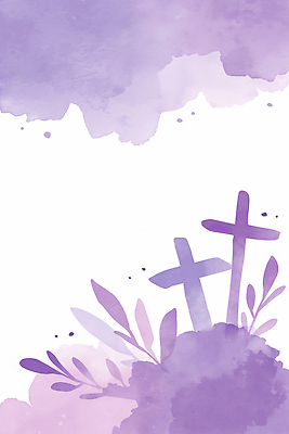 JPG 식물 디자인 기념일 예술 컬러 백그라운드 십자가 일러스트 자연 추상 풍경 평화 보라색 물감 표현 그리기 그림 감성 조화 단순화된 뷰티풀 국내일러스트 AI일러스트 AI콘텐츠 컨셉 무늬 모션 이벤트 미술도구 생태계 파일형식