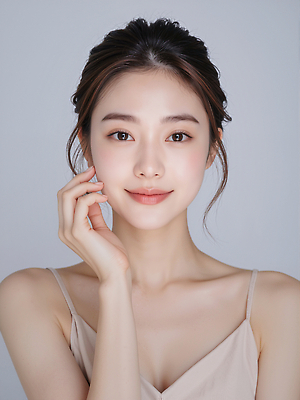 JPG 편집이미지 여자 포즈 백그라운드 표정 미소 청춘 화장 카메라 매력적 피부 뷰티풀 청순 의료성형뷰티 편집실사 AI인물포토 AI콘텐츠 컨셉 사람 신체부위 전자제품 뷰티 CG 파일형식 AI포토