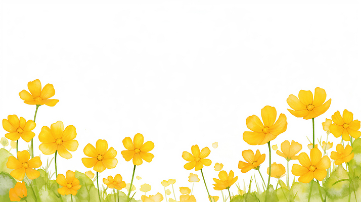 JPG 식물 꽃 컬러 꽃밭 일러스트 자연 생명 풍경 잔디 햇빛 노란색 평화 정원 봄 편안함 화사함 금계국 뷰티풀 국내일러스트 AI일러스트 AI콘텐츠 계절 컨셉 태양 감각 생태계 파일형식