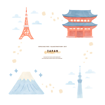 PSD 전통 건축물 문화 예술 여행 일러스트 자연 탑 일본 일본여행 그림 랜드마크 뷰티풀 색감 스카이트리 경관 국내일러스트 건축 아시아 해외여행 풍경 도쿄 생태계 파일형식