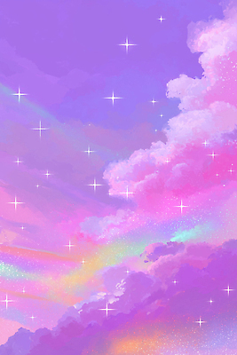 JPG 구름 편집이미지 별 여유 분홍색 컬러 백그라운드 자연 하늘 풍경 보라색 뷰티풀 이미지편집 AI컴퓨터그래픽 AI콘텐츠 자연요소 감정 생태계 파일형식