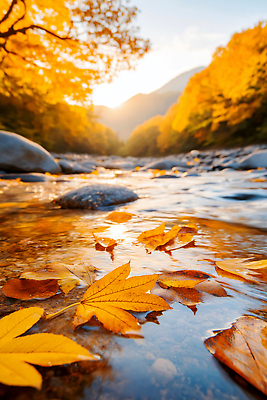 JPG 나무 편집이미지 여행 단풍 자연 산 풍경 야외 물 빛 계곡 흐름 가을 시세 조용 뷰티풀 편집실사 AI포토 AI콘텐츠 자연요소 식물 계절 컨셉 잎 금융 CG 생태계 파일형식