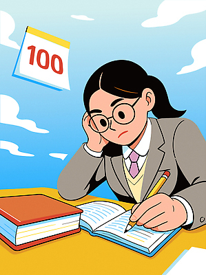 학생 교육 일러스트 성공 스트레스 책 친구 학습 연필 공책 수능 교양 목표 집중 책상 문서 수험생 과제 노력 평가 100점 국내일러스트 AI파일 가구 컨셉 관계 고등학생 문구용품 학용품 필기구 시험 점수 파일형식 벡터