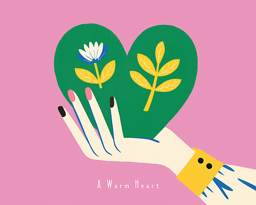 PSD 손 디자인 꽃 감정 예술 컬러 잎 일러스트 자연 생명 사랑 기쁨 하트 표현 그림 생태계 조화 뷰티풀 창의성 국내일러스트 모양 식물 신체부위 파일형식