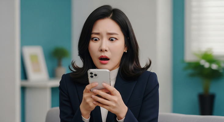 JPG 식물 편집이미지 옷 여자 커뮤니케이션 기술 표정 일상 스마트폰 사무실 놀람 모던 반응 의료성형뷰티 편집실사 AI인물포토 AI콘텐츠 감정 비즈니스 사람 라이프 핸드폰 스마트기기 CG 파일형식 AI포토