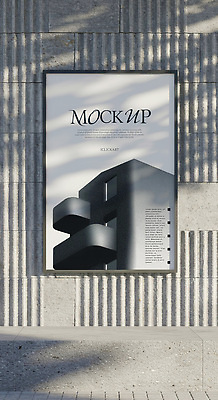 모양 PSD 템플릿 디자인 건축 예술 간판 그림자 건물 햇빛 전시 공간 모던 주목 목업 이미지템플릿 건축물 태양 파일형식