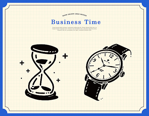 디자인 일러스트 비즈니스 아이디어 관리 시간 업무 변화 목표 계획 집중 손목시계 모래시계 시간관리 경영 창의성 국내일러스트 AI파일 모래 시계 컨셉 장신구 작업 파일형식 벡터