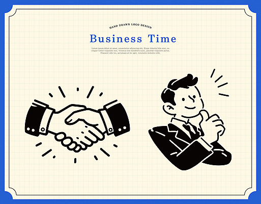 손 일러스트 비즈니스 관계 성공 회의 협력 악수 직장 협상 사람 사무실 기쁨 거래 마음 표현 전략 의사소통 국내일러스트 AI파일 감정 컨셉 회사 손짓 신체부위 파일형식 벡터