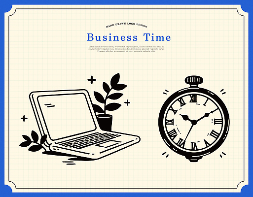 식물 디자인 시계 일러스트 비즈니스 도안 아이디어 관리 그래픽 경제 노트북 사무실 시간 작업 묘기 스케치 창의성 평면 효율 국내일러스트 AI파일 컨셉 미술 전자제품 파일형식 벡터