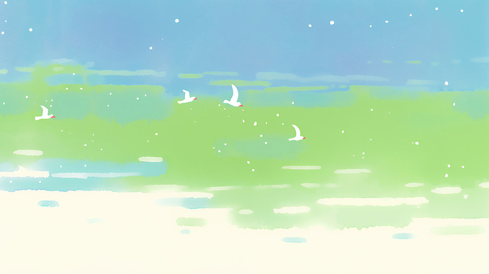 JPG 바다 컬러 일러스트 자연 조류 하늘 생명 바람 풍경 해변 일상 물 여름 평화 일몰 자유 비행 소음 뷰티풀 수평선 국내일러스트 AI일러스트 AI콘텐츠 자연요소 동물 계절 컨셉 날씨 라이프 노을 소리 생태계 파일형식