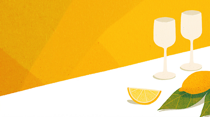 JPG 음료 과일 일러스트 자연 탁자 휴식 디저트 잔 장식 여름 파티 모임 신선 레몬 장면 상큼 색감 국내일러스트 AI일러스트 AI콘텐츠 식기 계절 음식 가구 컨셉 이벤트 생태계 파일형식