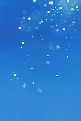 JPG 감정 별 백그라운드 겨울 일러스트 자연 하늘 날씨 창조 풍경 공중 파란색 평화 대기 눈송이 그림 뷰티풀 흩날리기 국내일러스트 AI일러스트 AI콘텐츠 자연요소 계절 컬러 컨셉 모션 눈_날씨 생태계 파일형식