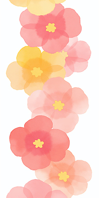 JPG 식물 디자인 꽃 예술 분홍색 컬러 백그라운드 일러스트 자연 밝음 미술 풍경 여름 노란색 향기 부드러움 화사함 조화 뷰티풀 생동감 국내일러스트 AI일러스트 AI콘텐츠 계절 컨셉 문화예술 감각 생태계 냄새 파일형식