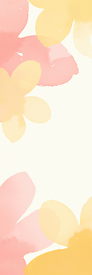 JPG 디자인 꽃 예술 분홍색 컬러 백그라운드 패턴 일러스트 자연 미술 노란색 부드러움 화사함 감성 뷰티풀 소프트 창의성 국내일러스트 AI일러스트 AI콘텐츠 식물 컨셉 무늬 문화예술 감각 생태계 파일형식