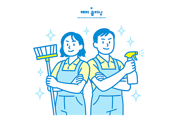일러스트 가정 모션 손잡이 여러명 빛 사무실 깨끗함 청결 공간 도구 작업 전문직 위생 청소 서비스 준비 청소기 국내일러스트 AI파일 직업 다수 컨셉 비즈니스 사람 전자제품 청소도구 파일형식 벡터