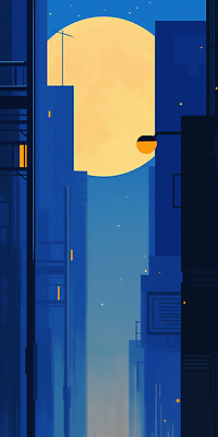 JPG 예술 컬러 가로등 일러스트 하늘 조명 거리 풍경 빌딩 일상 그래픽 어둠 고요 달 도시 분위기 조용 감성 차분 국내일러스트 AI일러스트 AI콘텐츠 자연요소 공공시설 컨셉 건물 라이프 파일형식