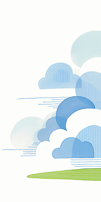 JPG 구름 디자인 컬러 패턴 일러스트 자연 하늘 추상 수채화 미술 풍경 파란색 감상 모던 조화 뷰티풀 창의성 국내일러스트 AI일러스트 AI콘텐츠 자연요소 무늬 문화예술 생태계 파일형식