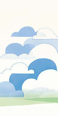 JPG 모양 구름 컬러 하늘색 백그라운드 일러스트 자연 하늘 풍경 장식 파란색 햇빛 흰색 분위기 부드러움 감성 조화 국내일러스트 AI일러스트 AI콘텐츠 자연요소 컨셉 태양 감각 생태계 파일형식