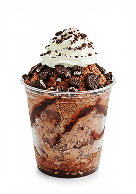 JPG 편집이미지 조각 아이스크림 디저트 컵 여름 초콜릿 달콤 크림 즐거움 인기 휘핑크림 맛있는 편집실사 컵빙수 AI포토 AI콘텐츠 식기 계절 감정 음식 맛 CG 빙수 휘핑 파일형식