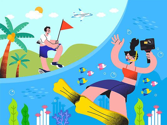 여자 남자 스포츠 바다 컬러 여행 일러스트 모션 열대 어류 풍경 취미 해변 여름 카메라 수영 산호 물안경 즐거움 신호 수중사진 국내일러스트 AI파일 계절 감정 사람 전자제품 수중동물 수상스포츠 자포동물 수영용품 파일형식 벡터