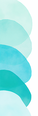 JPG 디자인 예술 컬러 백그라운드 일러스트 수채화 미술 파란색 표현 그림 청록색 부드러움 감성 조화 색채 창의성 차분 국내일러스트 AI일러스트 AI콘텐츠 컨셉 문화예술 감각 파일형식