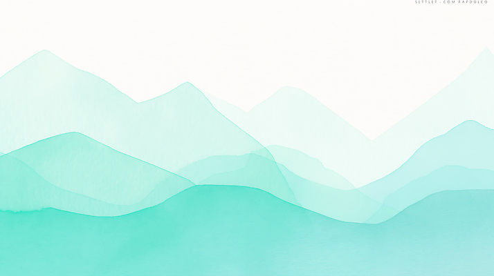 JPG 여유 물결 예술 백그라운드 일러스트 자연 수채화 산 한국 미술 풍경 파란색 평화 고요 감성 그라데이션 뷰티풀 풍경화 차분 국내일러스트 AI일러스트 AI콘텐츠 감정 아시아 컬러 컨셉 문화예술 그림 생태계 파일형식