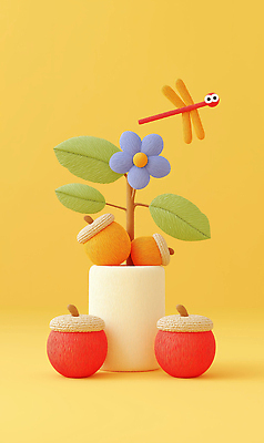 JPG 편집이미지 디자인 꽃 화분 컬러 곤충 백그라운드 과일 나뭇잎 따뜻함 장식 3D 다양 공예 그림 창의성 테마 편집3D AI컴퓨터그래픽 AI콘텐츠 식물 동물 다수 잎 취미 디지털합성 파일형식