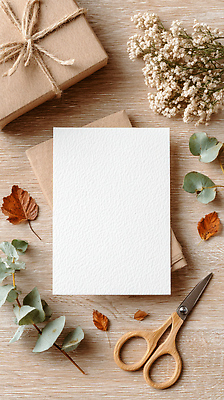 JPG 편집이미지 종이 여유 포장 자연 탁자 가위 선물 갈색 편안함 허브 편지지 오브젝트 수공예 편집실사 AI포토 AI콘텐츠 식물 감정 컬러 가구 문구용품 감각 공예 편지 CG 생태계 파일형식